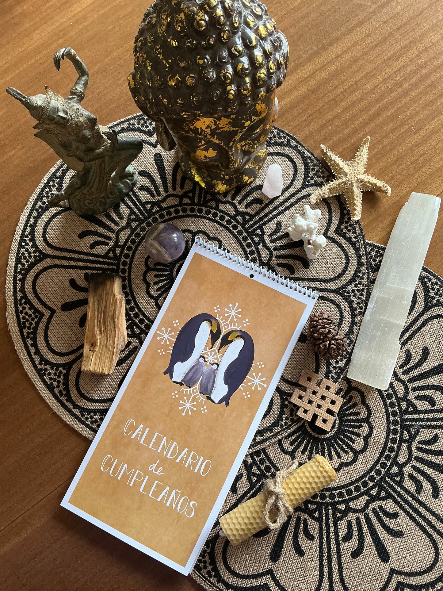Calendario Perpetuo de Cumpleaños - Regalo Personalizado y Ecológico | Susanatierra